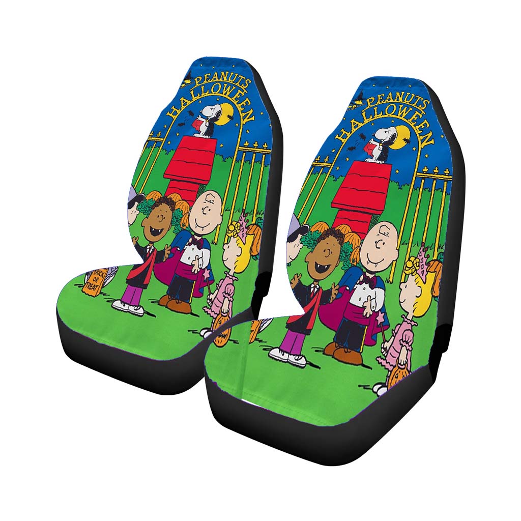 Peanuts Halloween Car Front Seat Covers