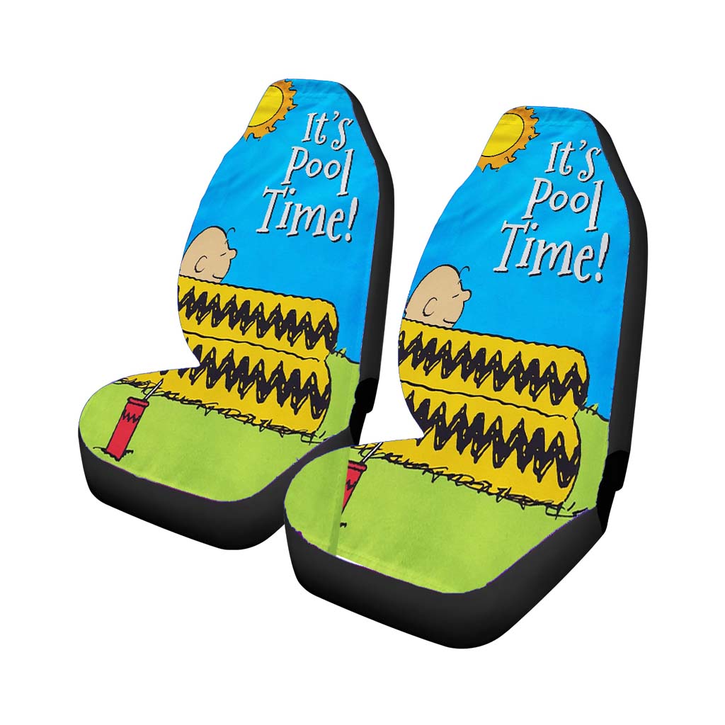 Peanuts Summer Car Front Seat Covers