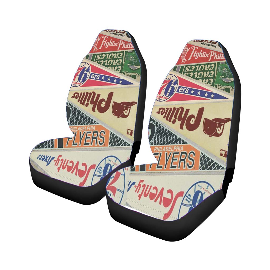 Pennant Philadelphia Sports Team Car Front Seat Covers