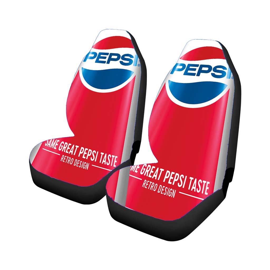 Pepsi Can Retro Classic Design Car Seat Covers