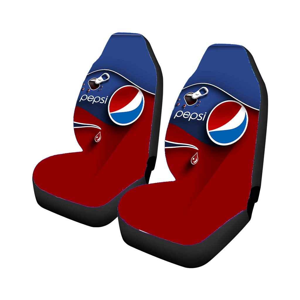 Pepsi Cans Logo Car Front Seat Covers