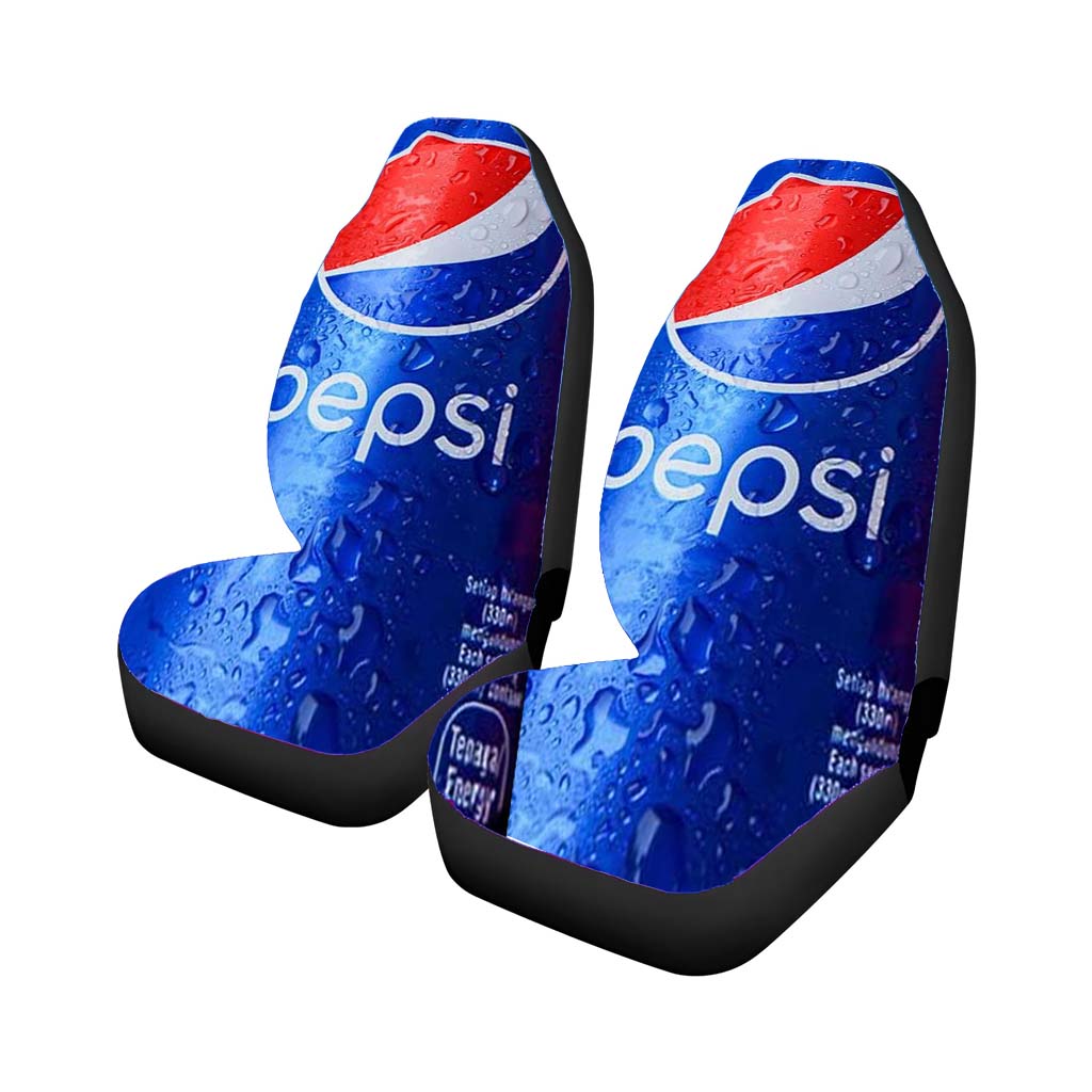 Pepsi Logo Car Front Seat Covers