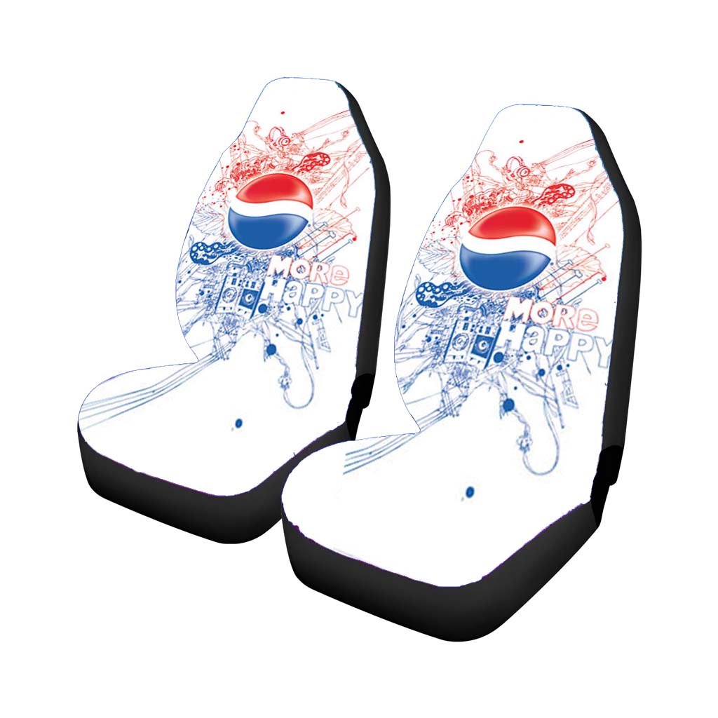 Pepsi More Happy Car Front Seat Covers