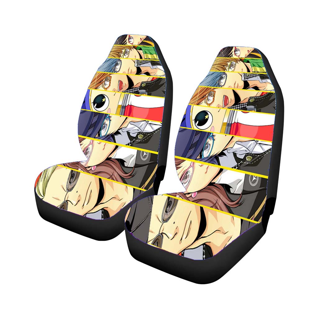 Persona Characters Car Front Seat Covers