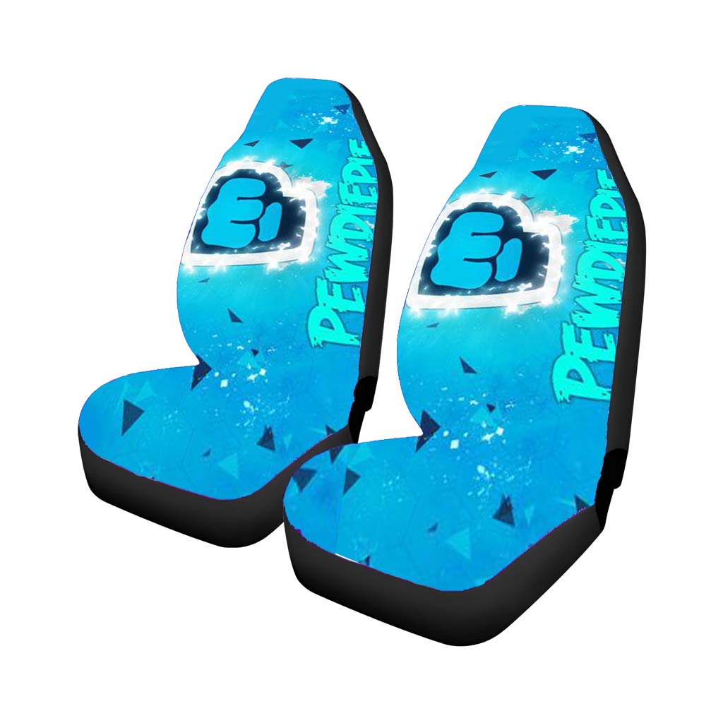 Pewdiepie Brofist Logo Car Front Seat Covers