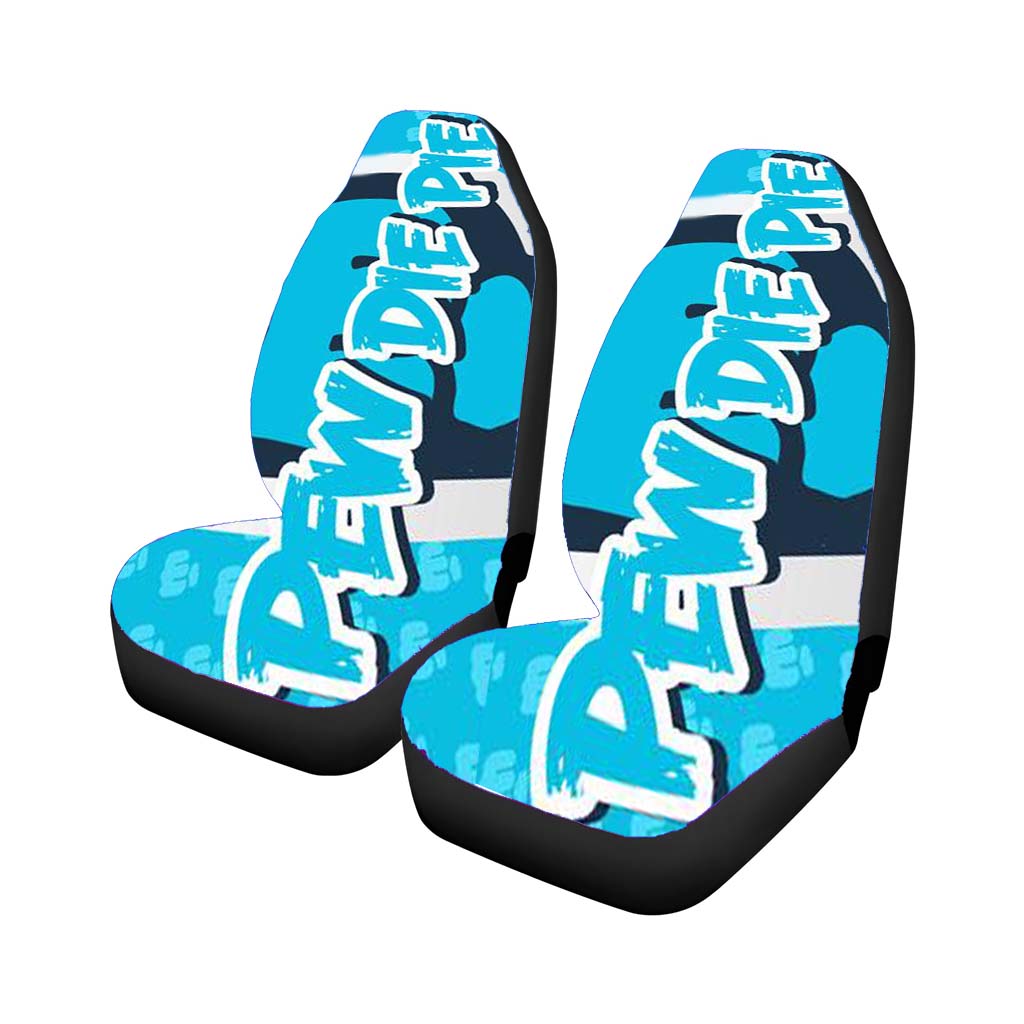 Pewdiepie Logo Car Front Seat Covers