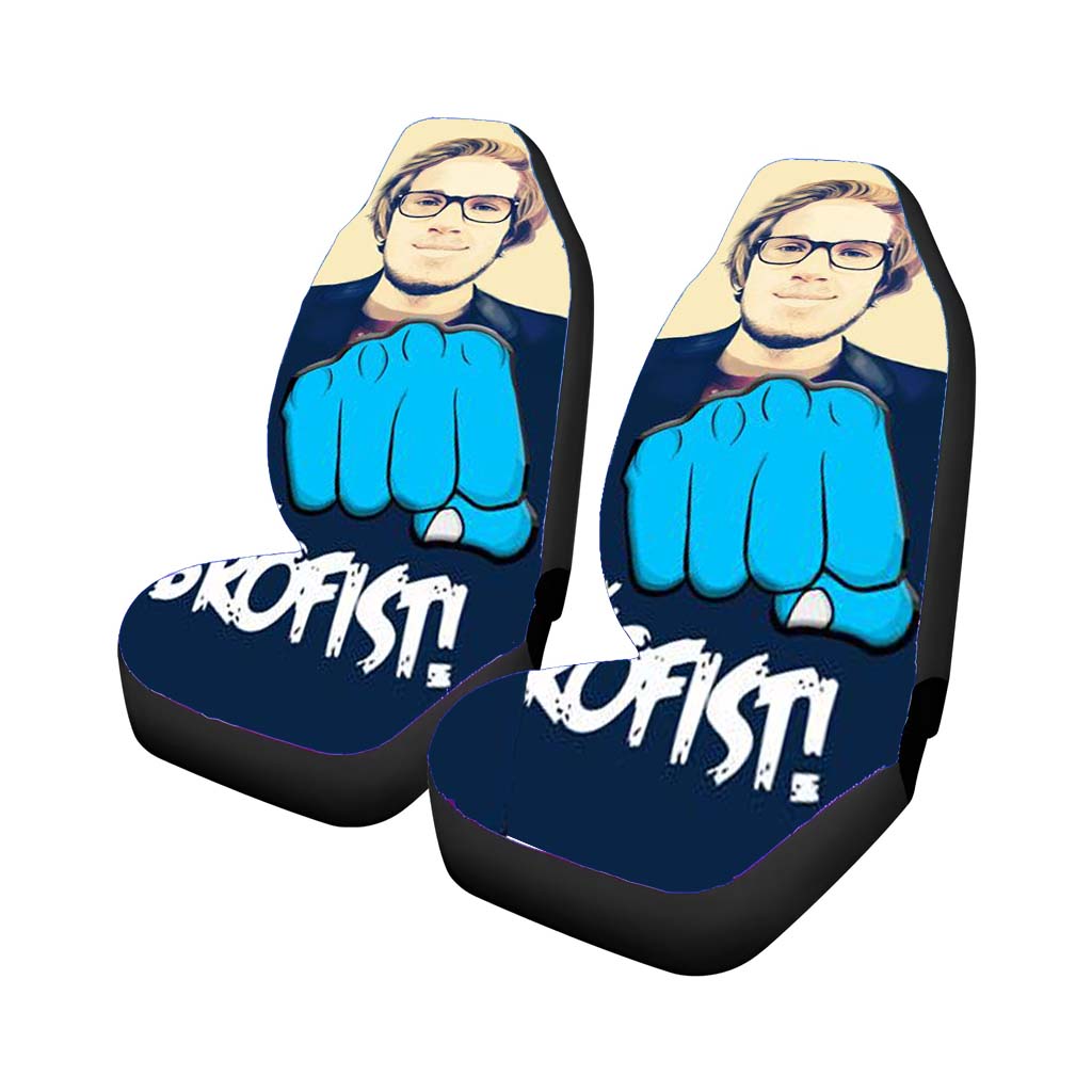 Piewdiepie Car Front Seat Covers