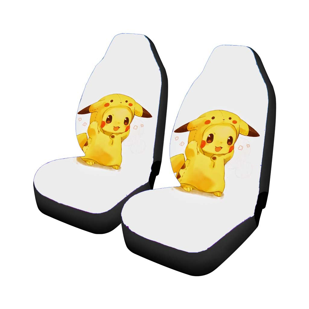 Pikachu Car Front Seat Covers