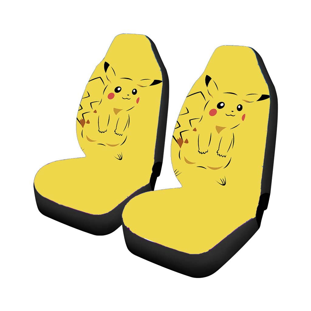 Pikachu Poke Car Front Seat Covers