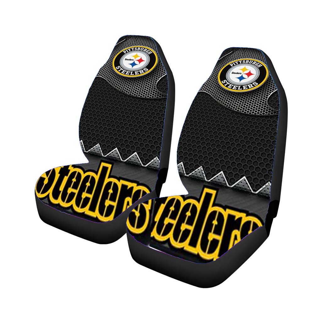Pittsburgh Steelers Football 3 Car Front Seat Covers