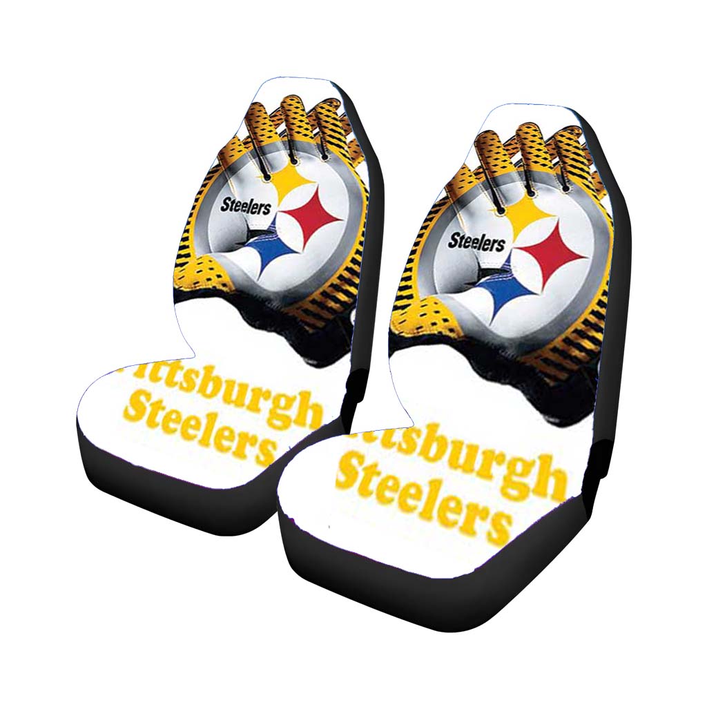 Pittsburgh Steelers Gloves Car Seat Covers