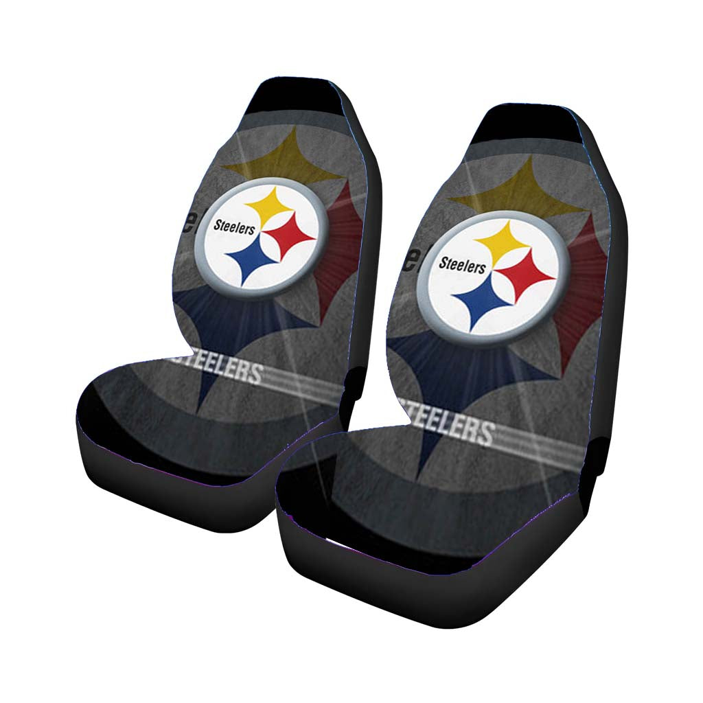 Pittsburgh Steelers Logo Car Seat Covers