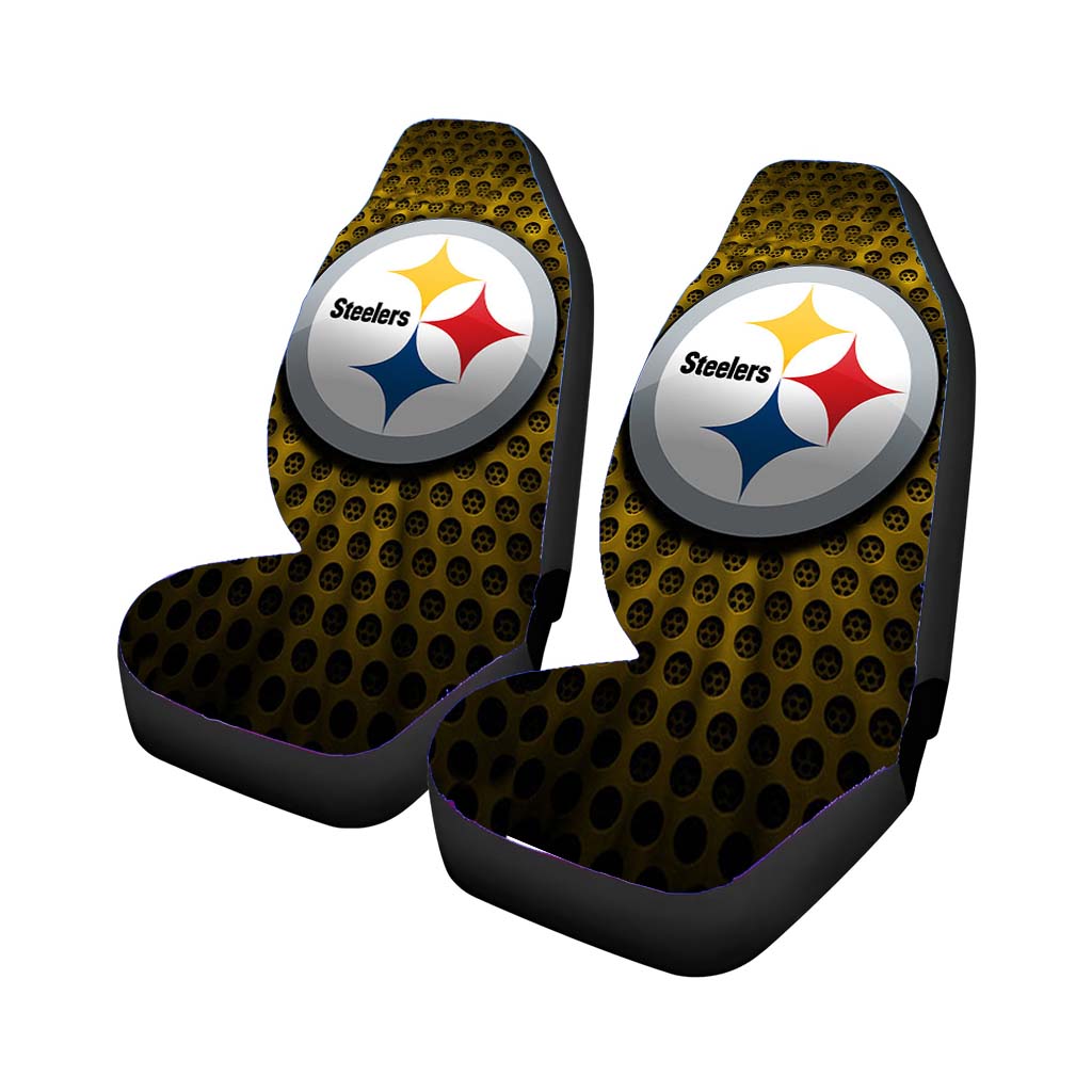 Pittsburgh Steelers Nfl Logo 2 Car Front Seat Covers