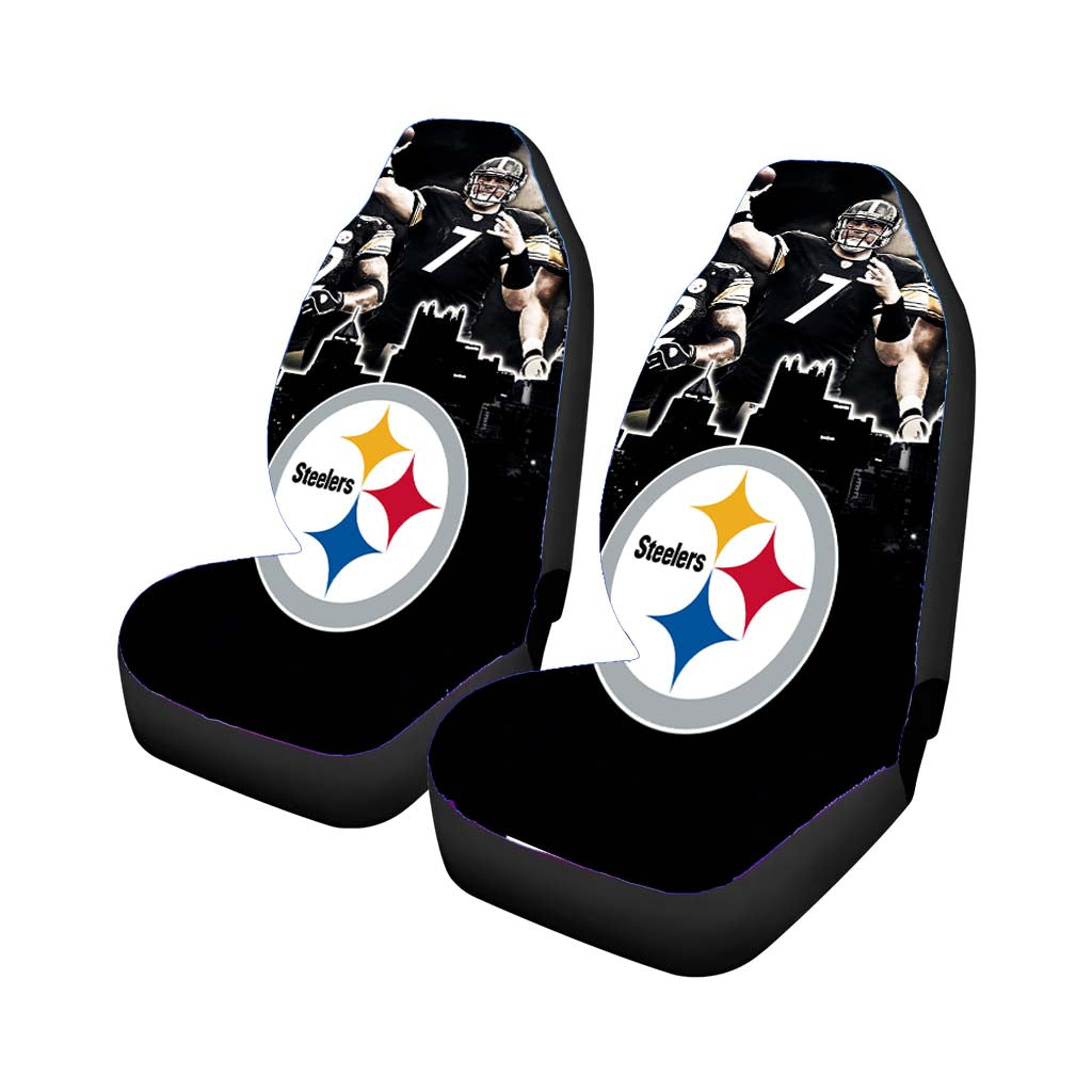 Pittsburgh Steelers Nfl Team Colors Arch Logo Car Seat Cover Waterproof Protection
