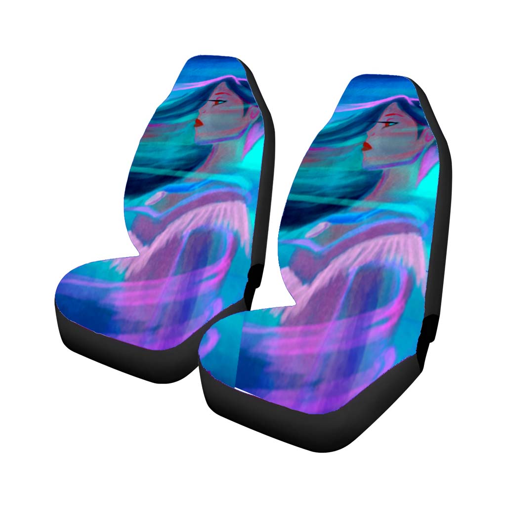 Pocahontas Paint Car Front Seat Covers