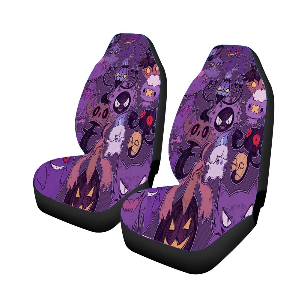 Pokemon Halloween Car Front Seat Covers