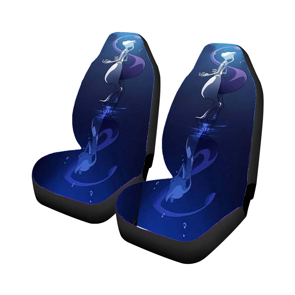 Pokemon Mewtwo Cartoon Car Front Seat Covers