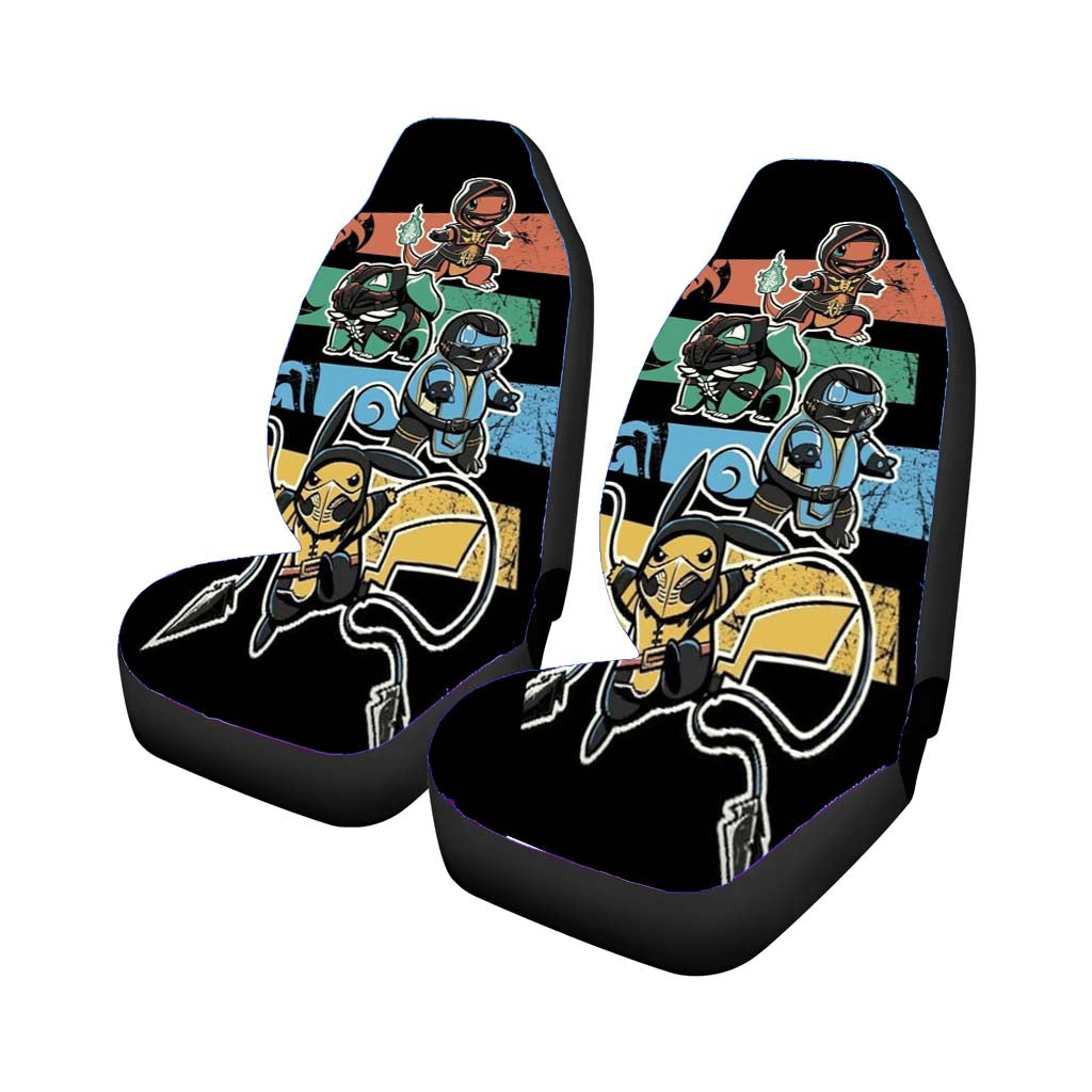 Pokemon Mortal Kombat Car Front Seat Covers