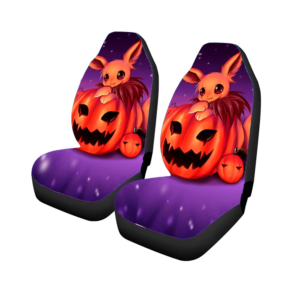 Pokemon Night Halloween Car Front Seat Covers