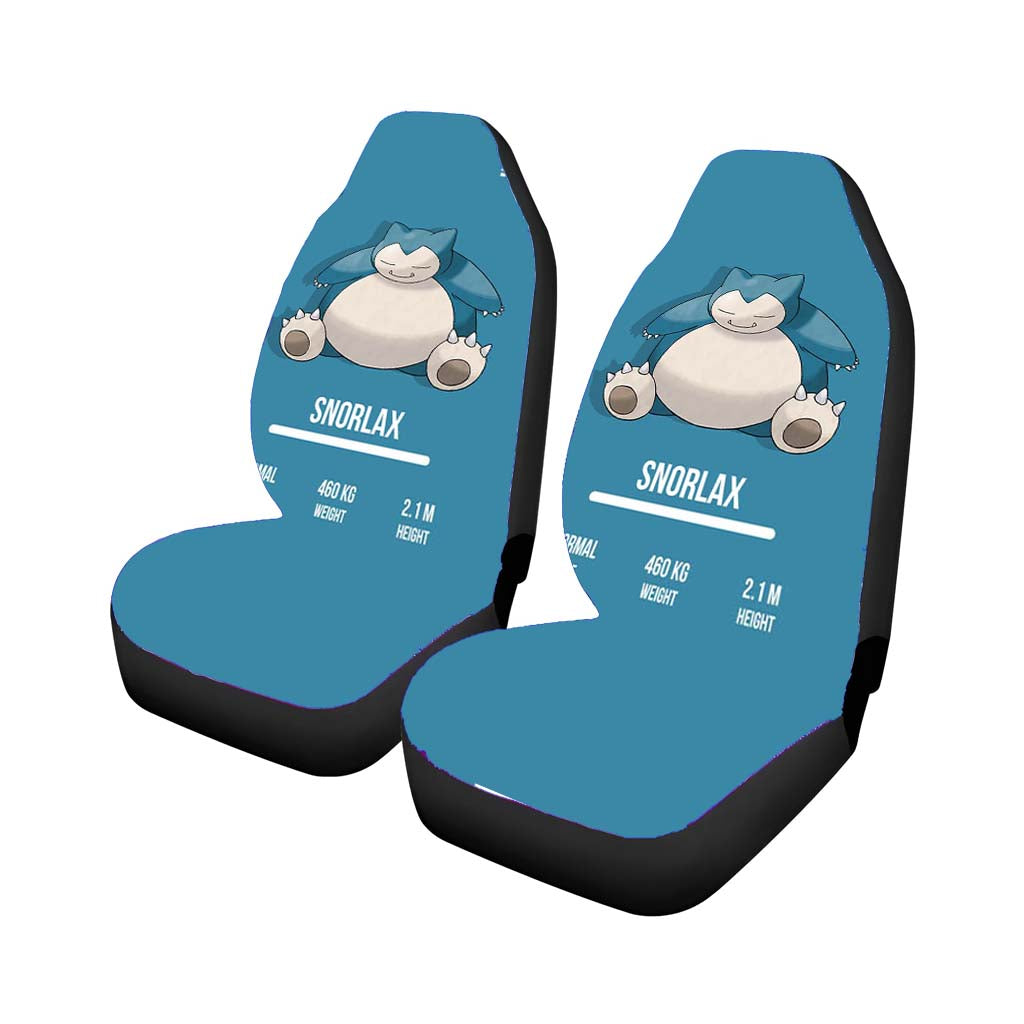 Pokemon Snorlax Car Front Seat Covers