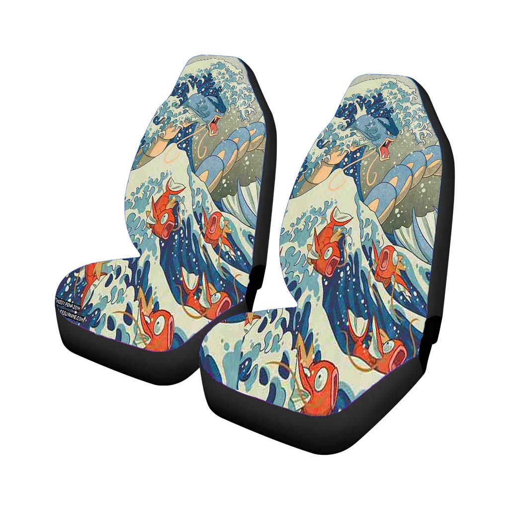 Pokemon Wave Car Front Seat Covers