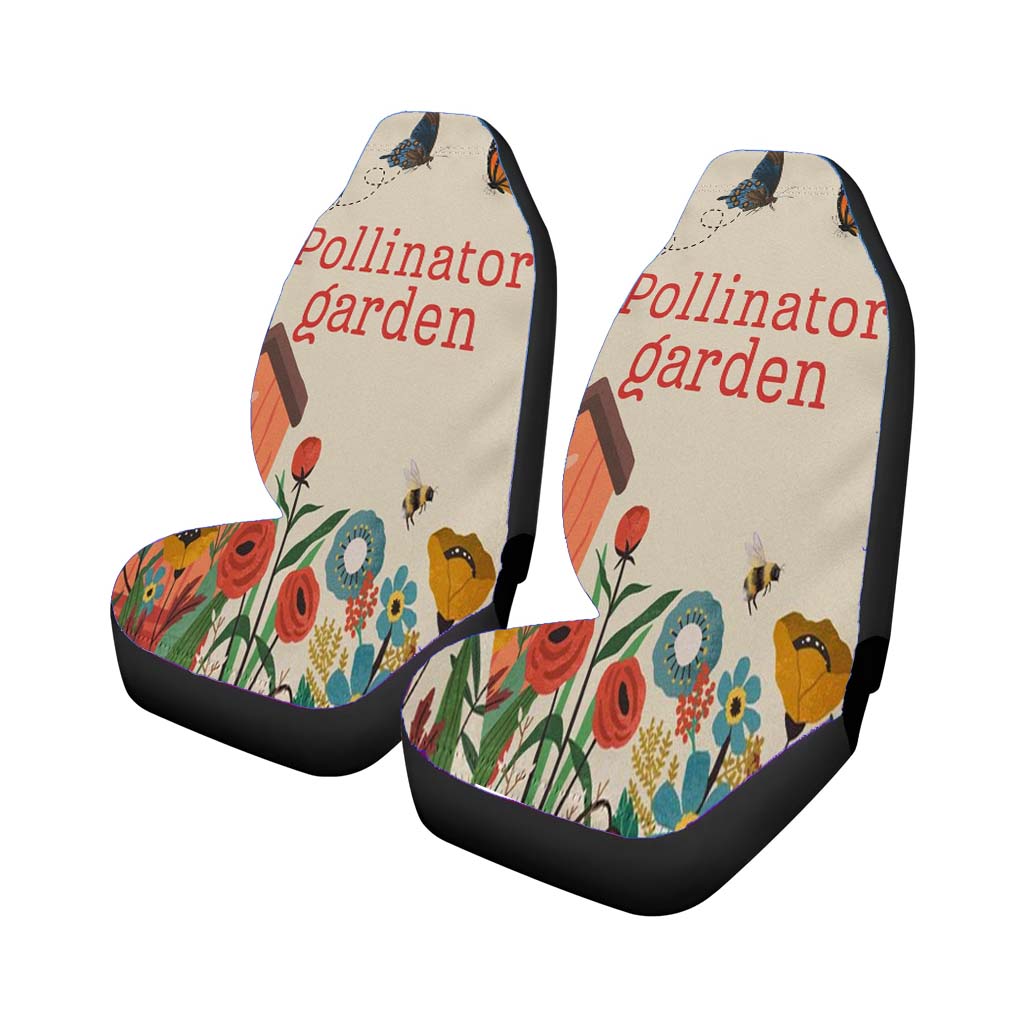 Pollinator Car Front Seat Covers