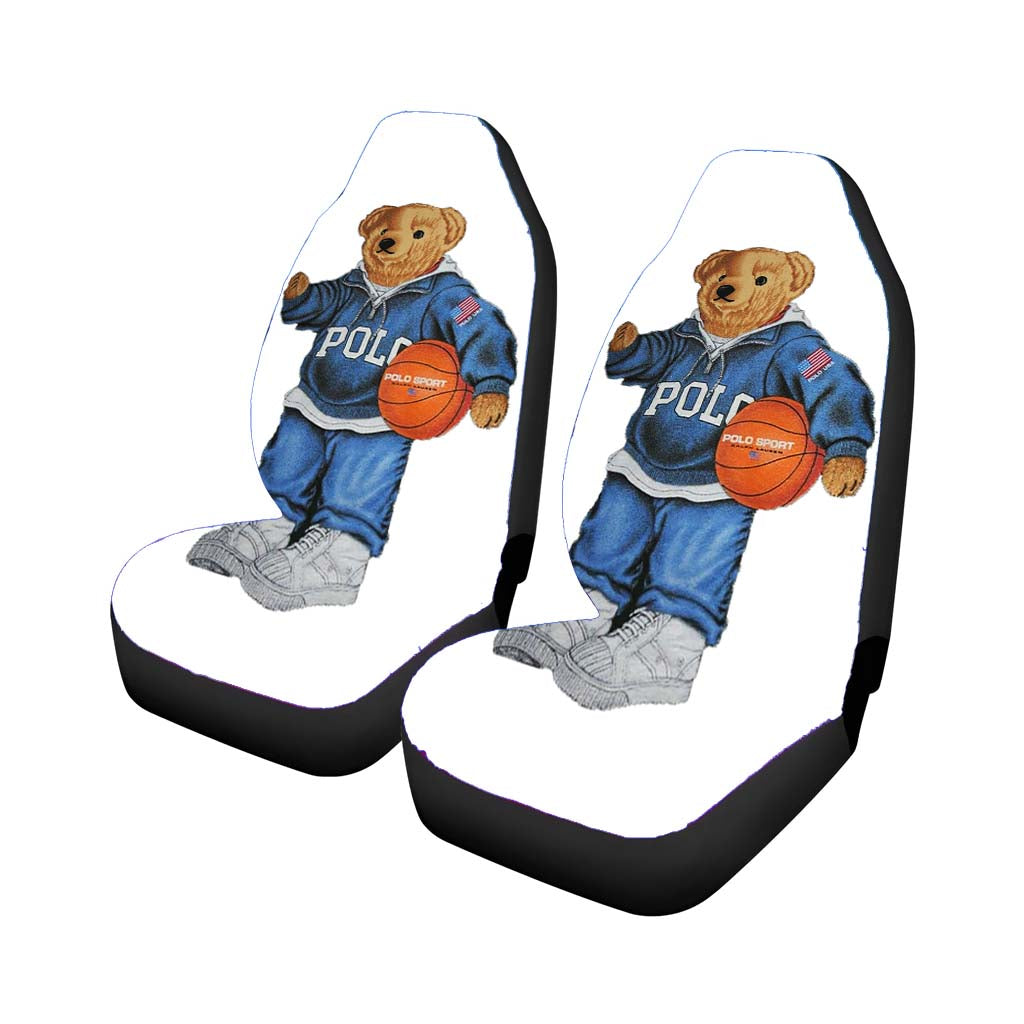 Polo Bear Car Front Seat Covers