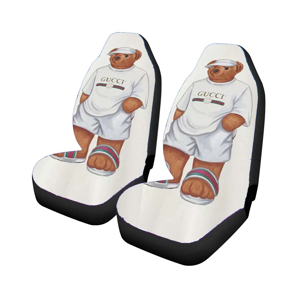 Polo Bear Hype Shirt Car Front Seat Covers