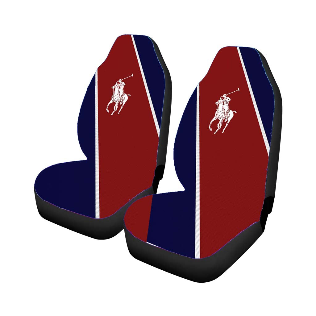 Polo Ralph Lauren Stripe Logo Car Front Seat Covers