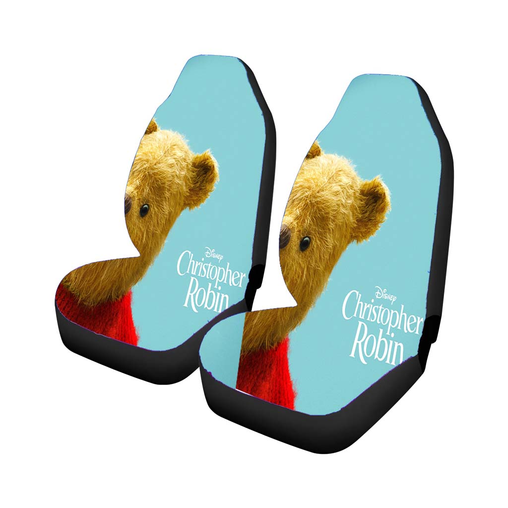 Pooh Christopher Robin Car Front Seat Covers