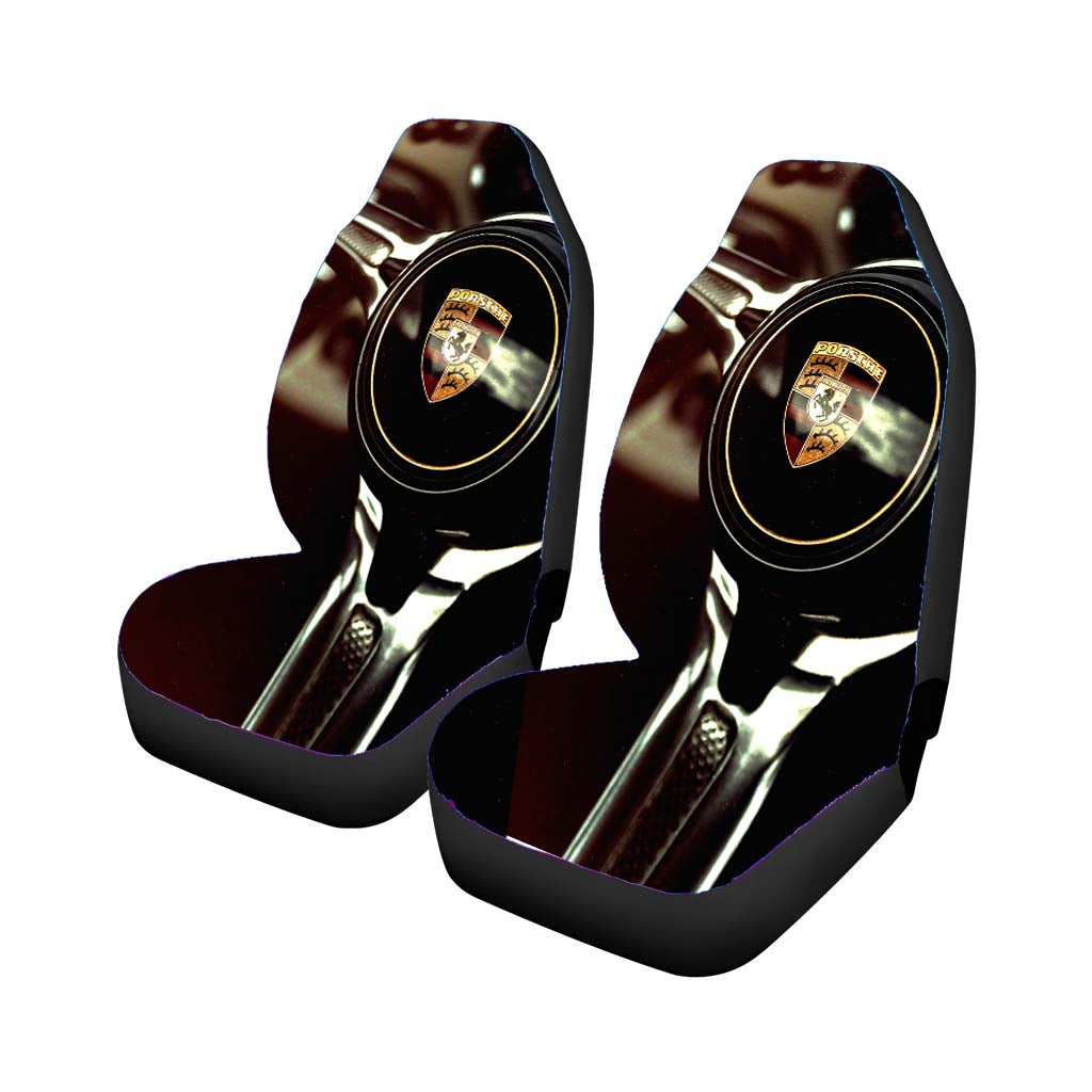 Porsche Steering Wheel Car Front Seat Covers