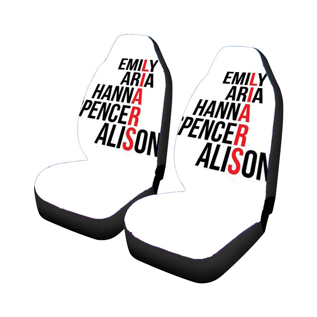 Pretty Little Liars Character'S Names Car Front Seat Covers
