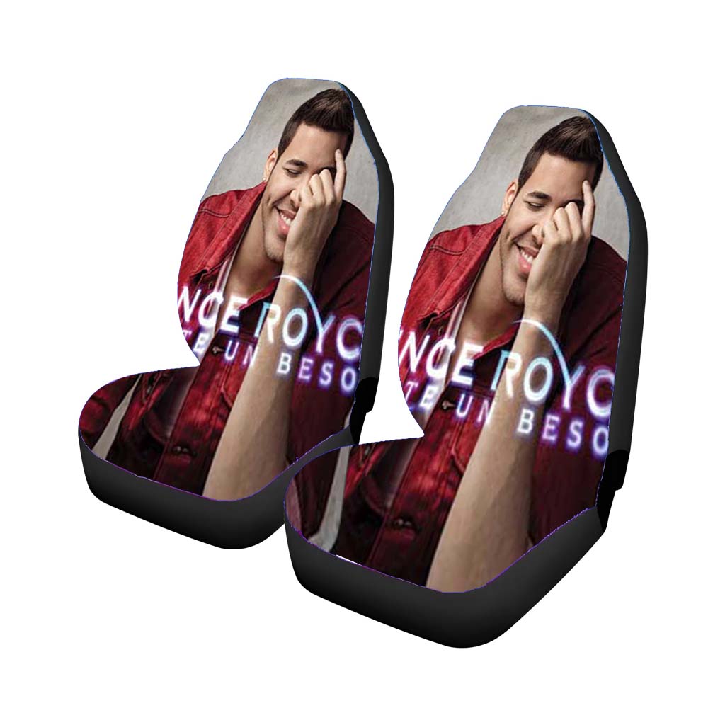 Prince Royce Darte Un Beso Car Front Seat Covers