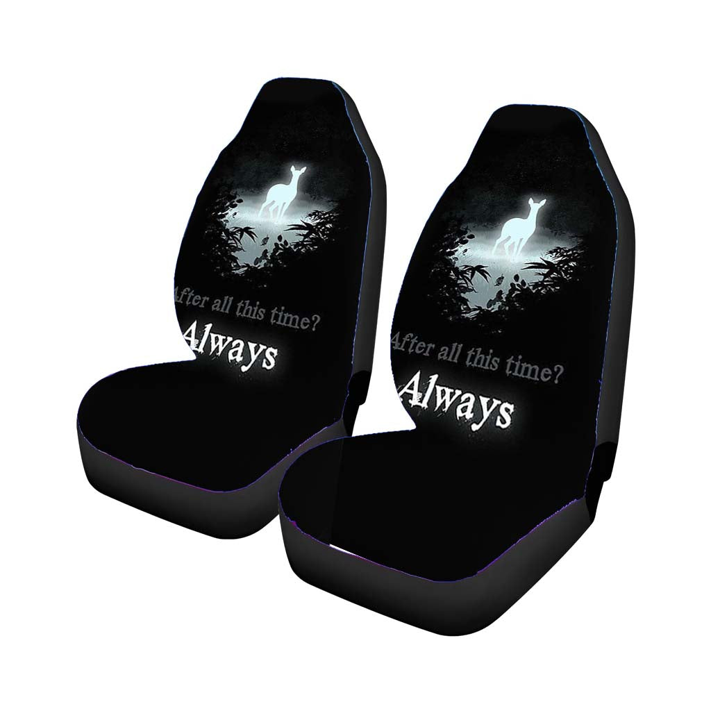 Professor Snape Patronus Car Front Seat Covers