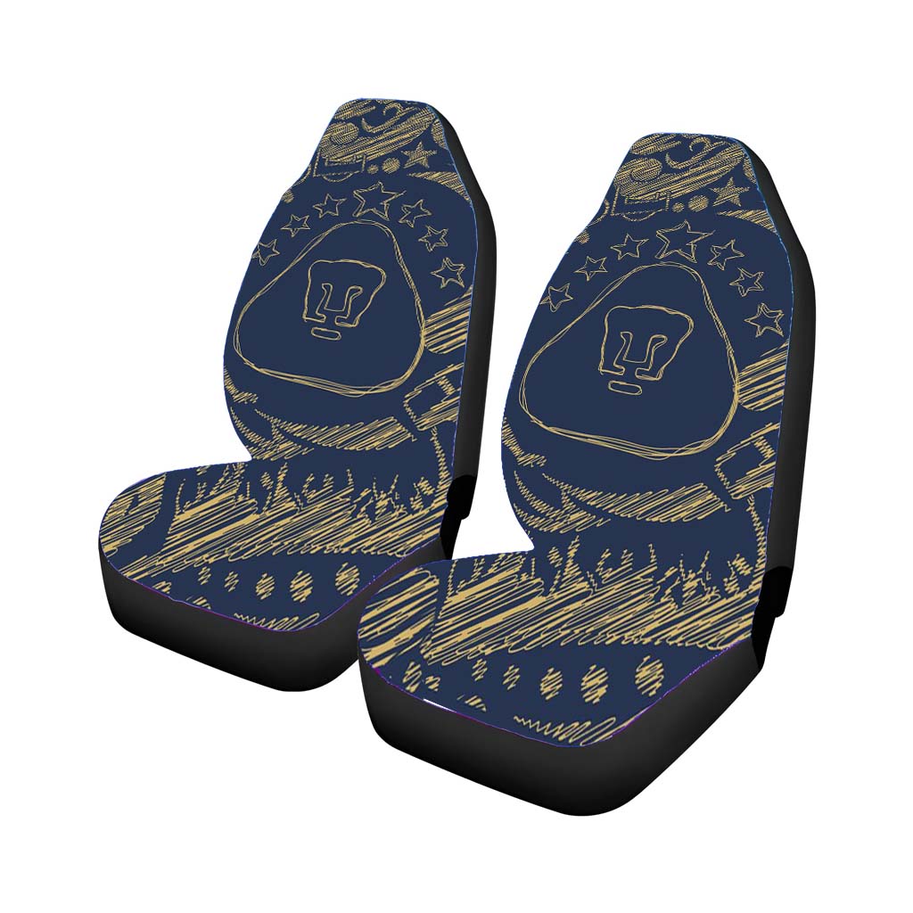 Pumas Unam Art Car Front Seat Covers