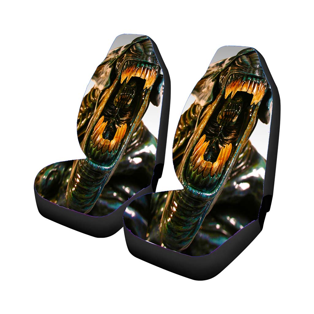 Queen Alien Car Front Seat Covers