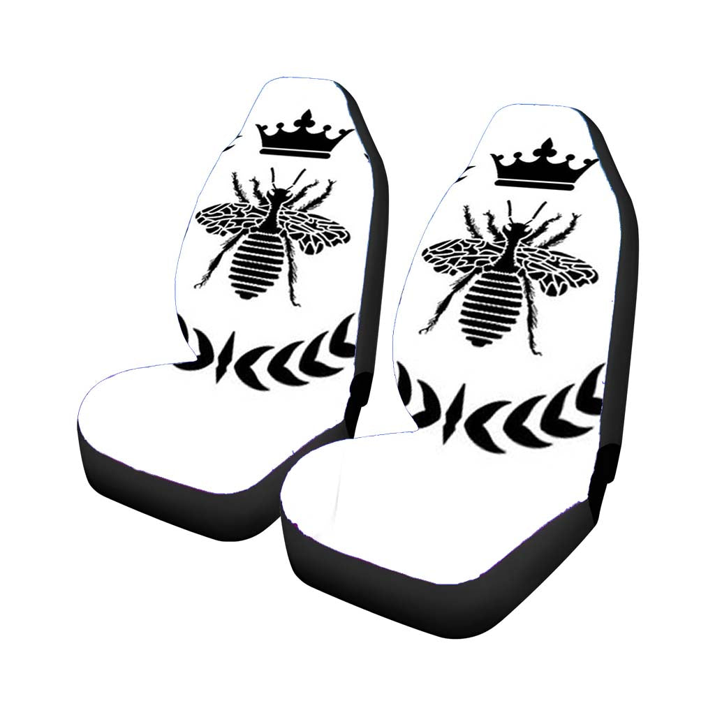 Queen Bee Crown Car Front Seat Covers