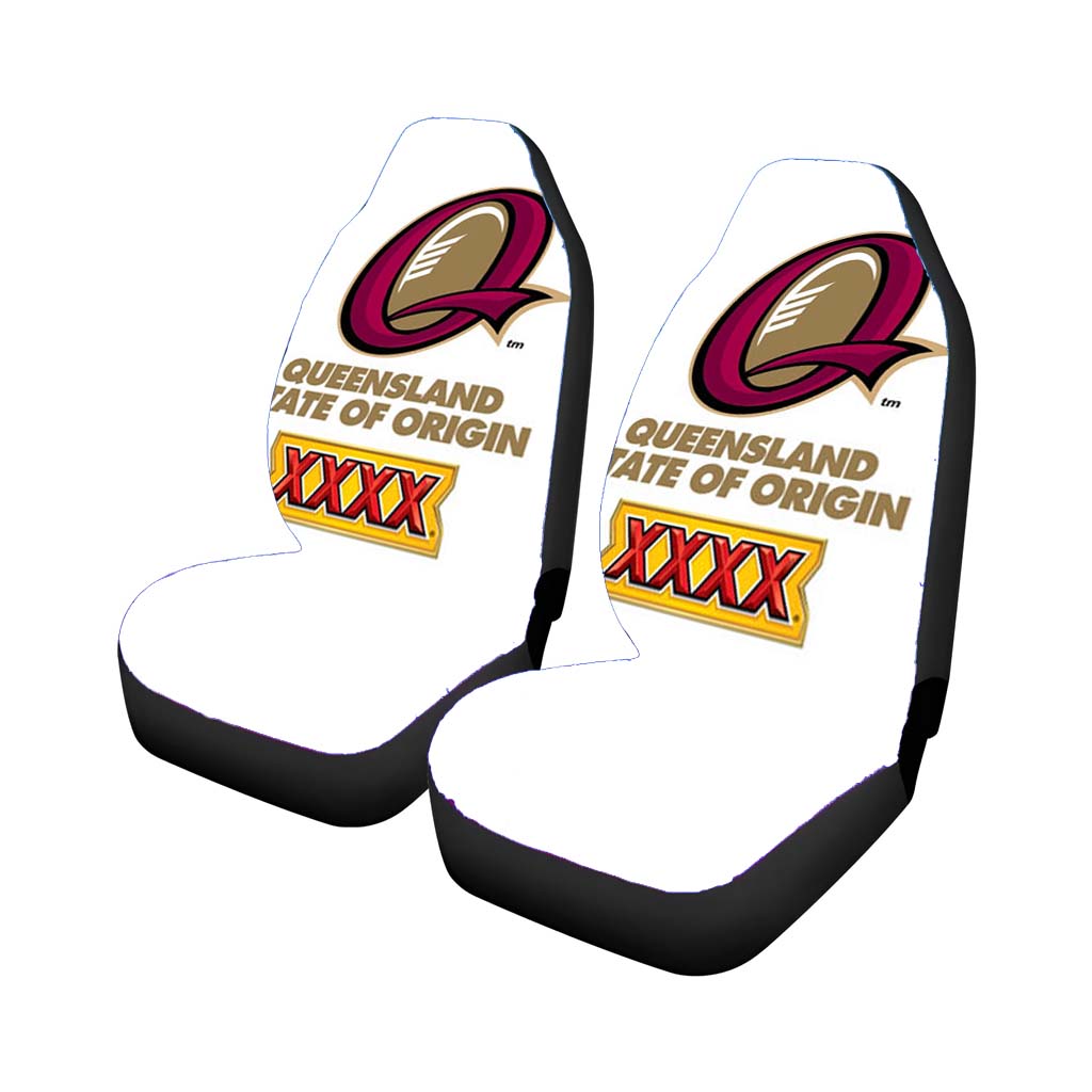 Queens Lander Art Car Front Seat Covers