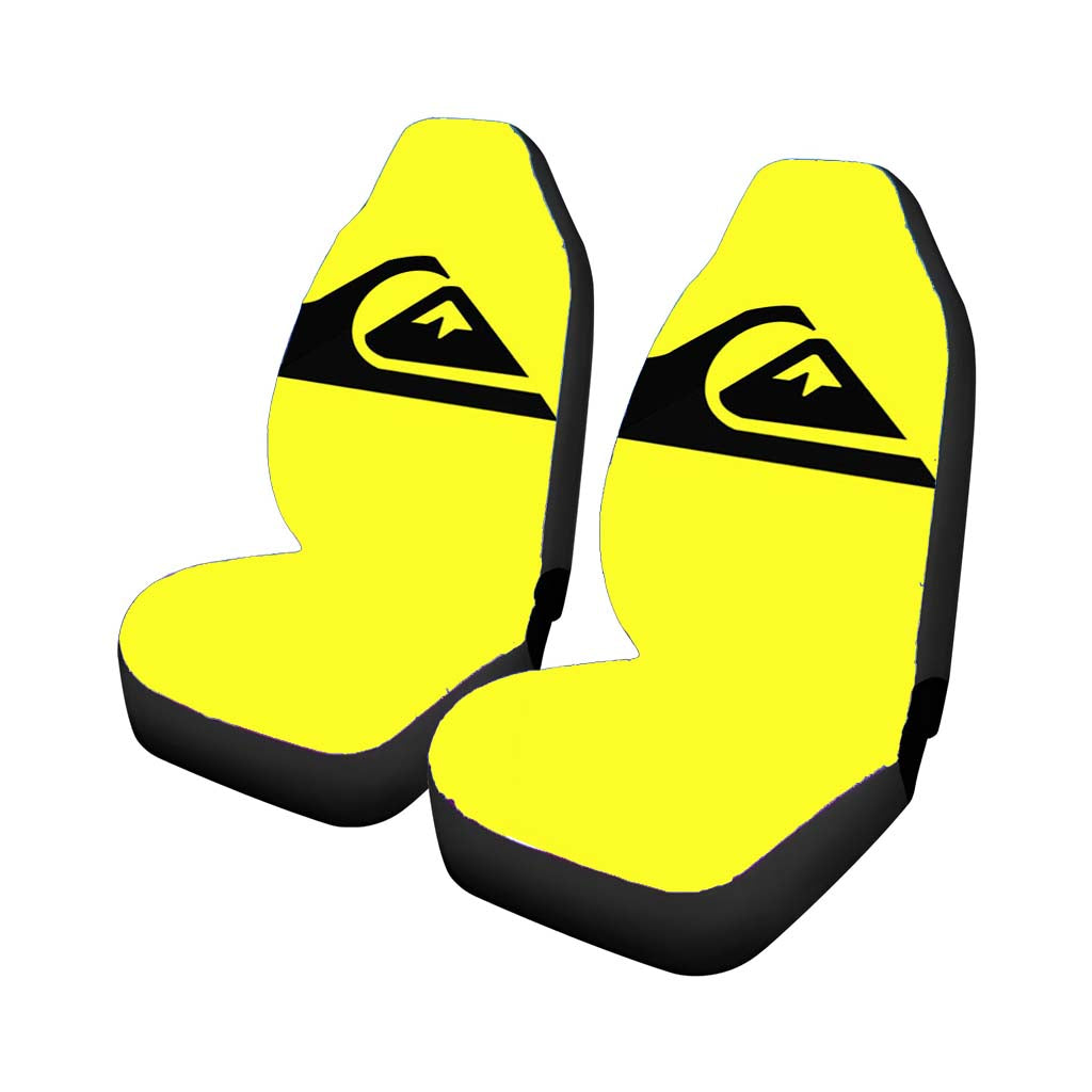 Quiksilver Yellow Car Front Seat Covers