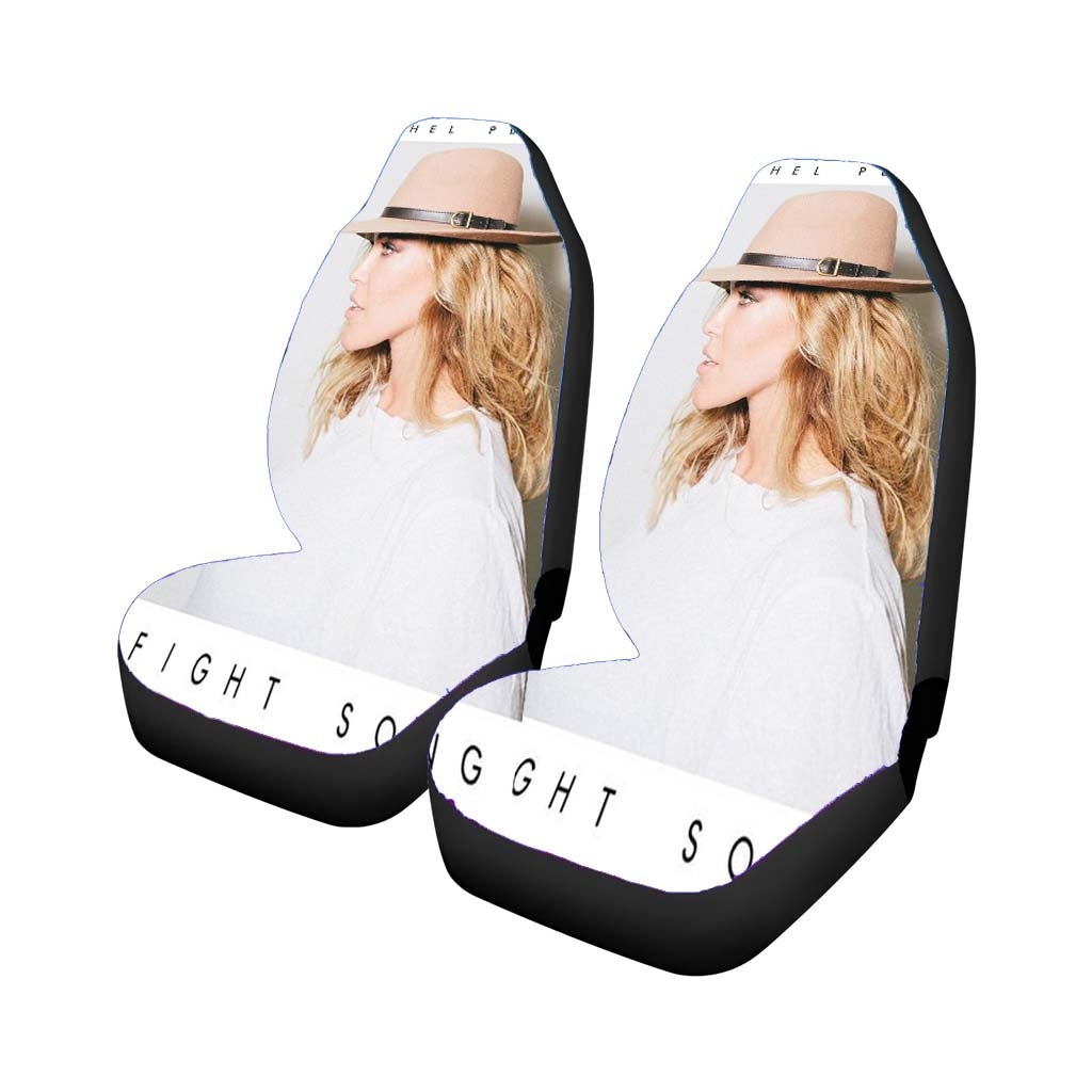 Rachel Platten Fight Song Cover Art Car Front Seat Covers