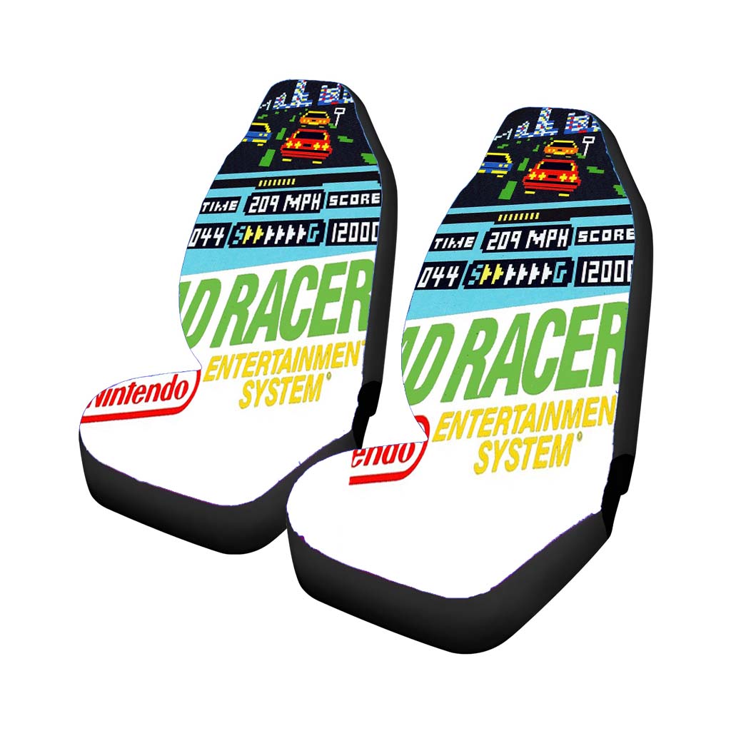 Rad Racer Nintendo 90 Classic Game Car Front Seat Covers