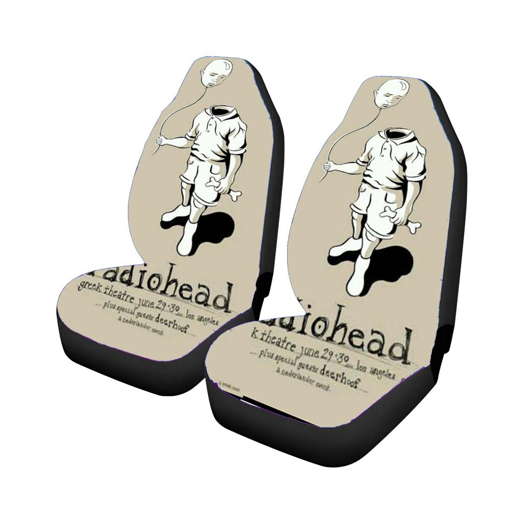 Radiohead Concert Car Front Seat Covers