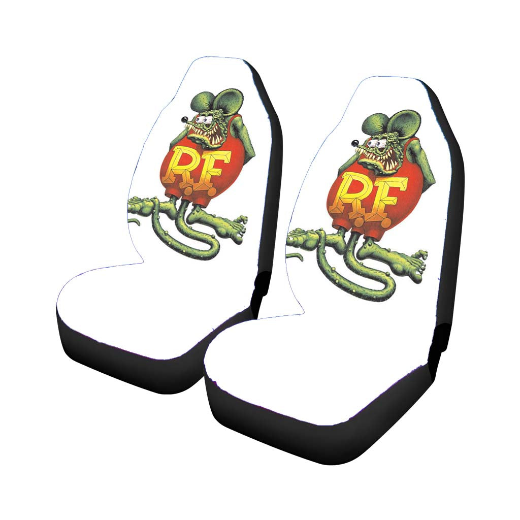 Rat Fink Car Front Seat Covers