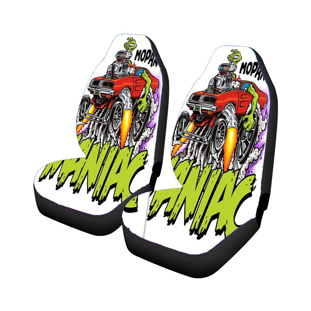 Rat Fink Mopar Mania Car Front Seat Covers