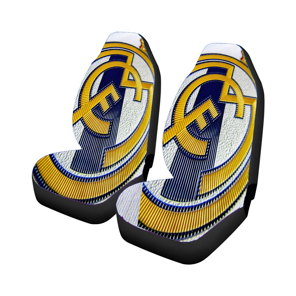 Real Madrid Logo Car Front Seat Covers