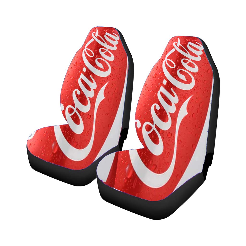 Red Pepsi Can Car Front Seat Covers