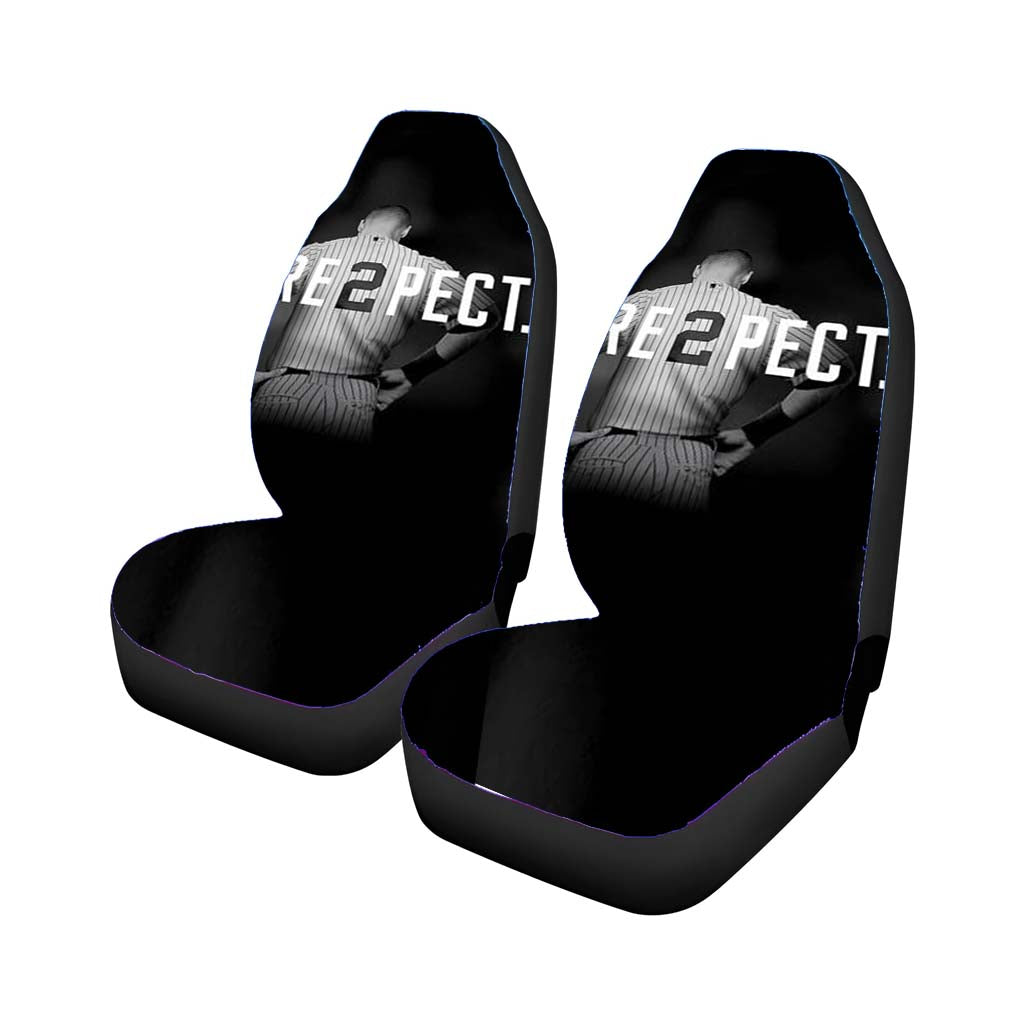 Respect Derek Jeter Repect Car Front Seat Covers