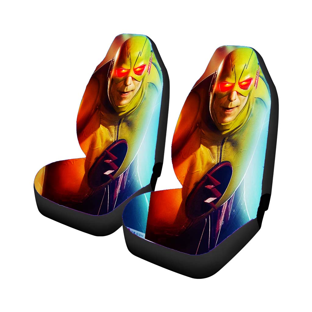 Reverse Flash Car Front Seat Covers