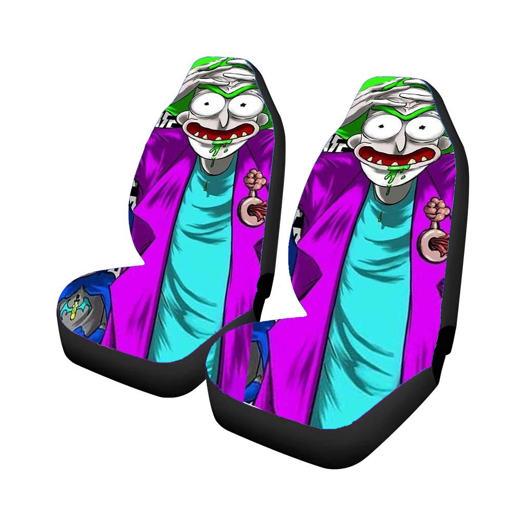 Rick And Morty Joker Batman Car Front Seat Covers