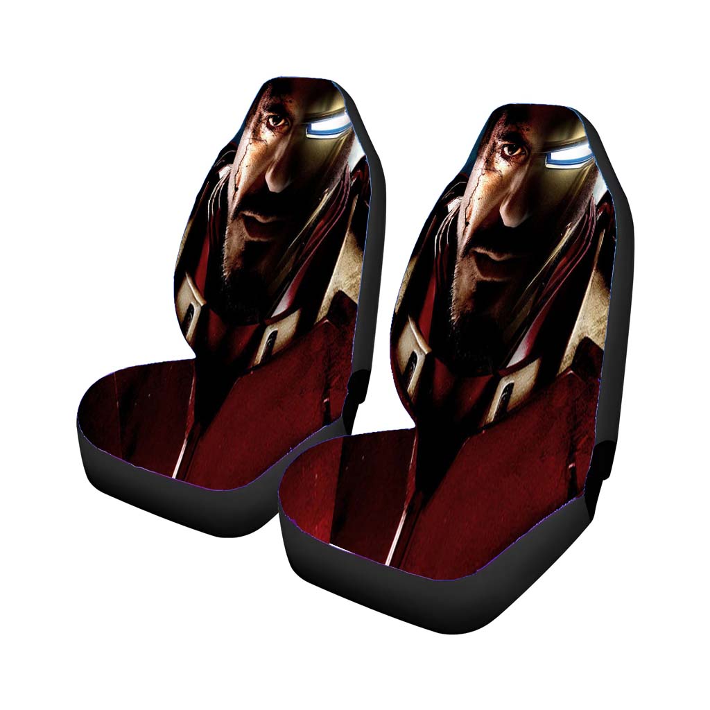 Robert Downey Jr Iron Man Car Front Seat Covers